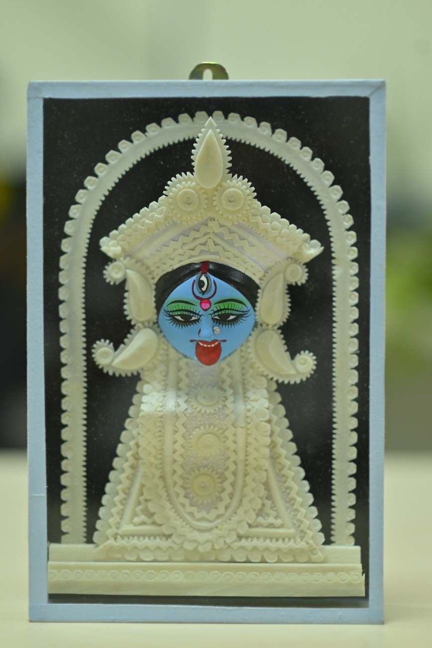 Sola Work Idol Godess Kali Showpiece